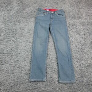 Levis 511 Jeans Boys 12 Blue Slim Flex Stretch Denim Adjustable 27x27.5* NWT